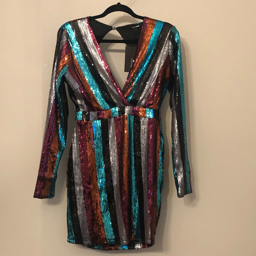 Super sexy sequin mini dress